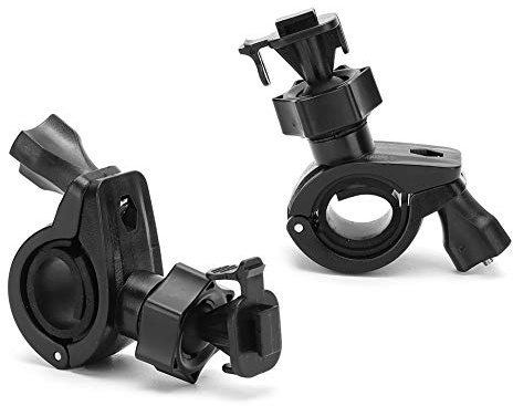 2 Stück Auto Rückspiegel Kamerahalterung, 360 Grad Drehbarer Fahrradlenker Dashcam Halterung für Auto DVR Kamera, Einstellbare Größe (Kartensteckplatz mit Einer Schnalle)