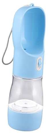 Botella Portátil de Agua y Comida para Perros, Dispensador