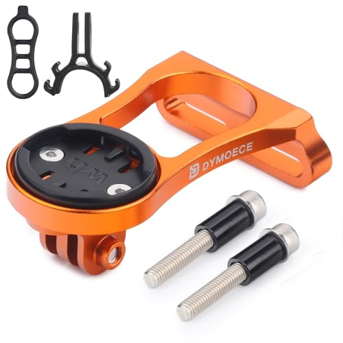Dymoece Bicycle Mount for Wahoo Compatible with Multiple Wahoo Computers Bicycle Mount Handlebar Mount with Light Adapter for Wahoo Elemnt, Elemnt Bolt, Elemnt Mini, Elemnt Roam