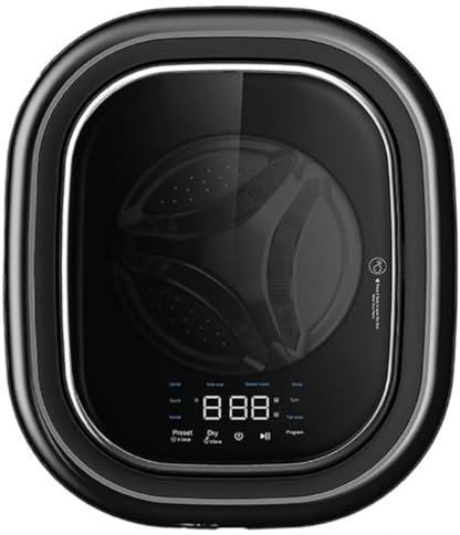 Front Mini Washing Machine for Bathroom/Kitchen, 1450W Fully Automatic Underwear Washer with Spinner - Wall Mounted Design