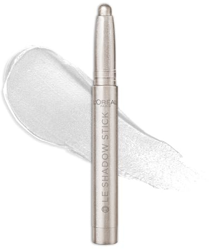L'Oréal Paris Lidschatten im praktischen Stiftformat, Glänzendes Finish, Langanhaltende Gel-Textur, Le Shadow Stick by Paradise, Nr. 100 Ice Sparkle, 1,4 g