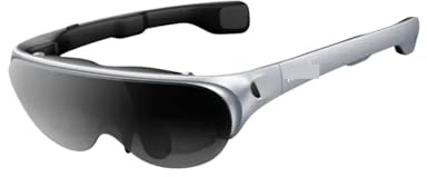 VEKELETE Gafas Inteligentes AR con Pantalla de 120 Pulgadas y Pantalla Dual OLED de 1080P, 43 FoV, 55 PPD, Dispositivo de visualización de Juegos for el hogar Plegable