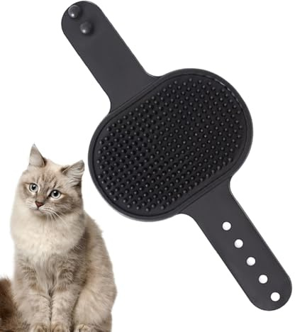 Självputsande Kattborste | Massageborste För | Självrengörande Bärbar Silikon Pet Borste För Borttagning Av Fällande Här Hemma Möbel Stolsben Sofa Inomhus Rengöring