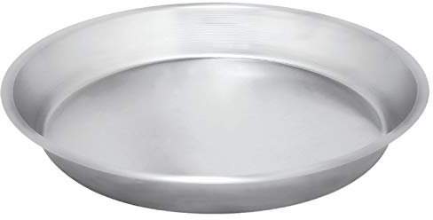 Pentalux Set 2 Pezzi Stampo tortiera conica Bassa in Alluminio ruoto per pastiera napoletana Pizza di Grano (⌀22cm h.4cm)