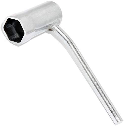 Easyboost Zündkerzenschlüssel 2-Takt 21mm für Roller Motorrad AM6 Derbi Yamaha Aerox Jog-R DT Rieju TZR Vespa Puch Motorsägenmäher Rasenmäher Bürstenschneider Ovetto Bw’s Zündkerze M14
