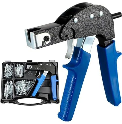 Wall Anchor Setting Tool with M4/M5/M6 Metal Cavity Dowels, Metal Cavity Expansion Dowels Pliers for Metal Cavity Wall Plugs Cavity Anchor Plasterboard