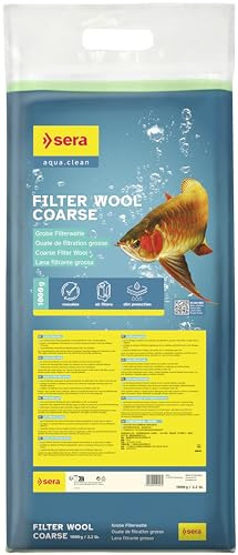 sera Filter Wool Coarse 1 kg - Filterwatte grob 1000g