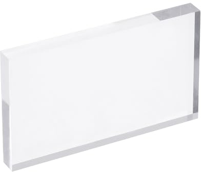 PATIKIL Bloccho Timbri Acrilico, 1pz Blocco Timbratura Trasparente con Linee Griglia Set di Blocco Montaggio Decorativi, Rettangoloper Creare Cartoline Fai Da Te per Scrapbooking