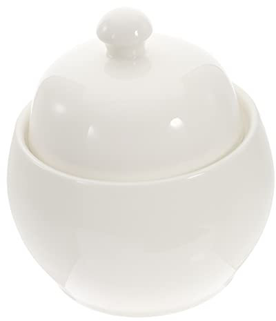 DECHOUS Cuenco De Cerámica Soperas Tapa Para Sopa Postre y Cocinar Al Vapor Resistente Al Calor