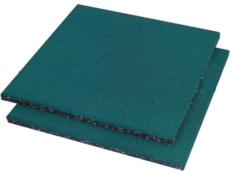 FUNEAER Schutzmatte Baustelle,Fallschutzmatten Outdoor,gummimatte außenbereich,Garten Matte, Gummi Bodenbelag Garage(Color:a,Size:50×50×3)