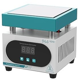 Plaque chauffante à souder Table chauffante à température constante 400W for téléphone portable écran divisé Thermostat PCB plaque chauffante Table de préchauffage lampe à LED perle Laboratoire de cha