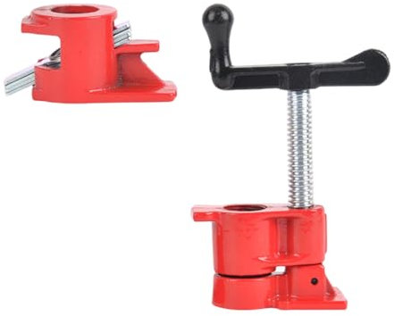 Schnellspanner Gusseisen Holzbearbeitung Rohrschelle Geeignet für Rohre mit ergonomischem Griff Genaue und stabile Holzverleimung