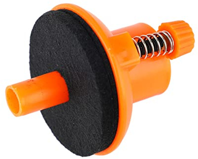 Qukaim 6cm Beckenständer Gummi Beckenhalter für Schlagzeug Set Beckenstütze Accory Orange Percussion Instrument Design