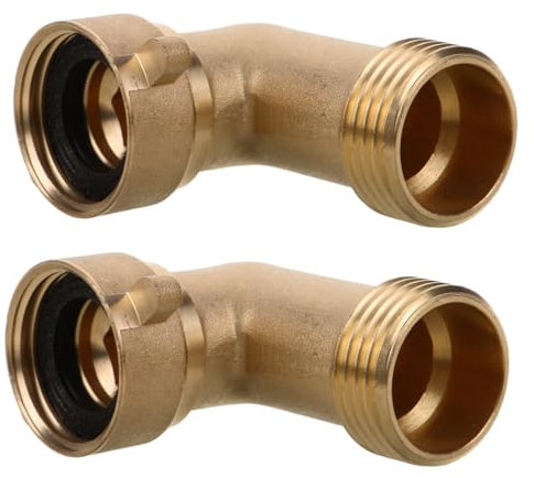 ibasenice 2Pièces Adaptateur de Robin Tuyau Connecteur pour Machine à Laver Robuste Usure pour Raccordement Arrosage et Eau