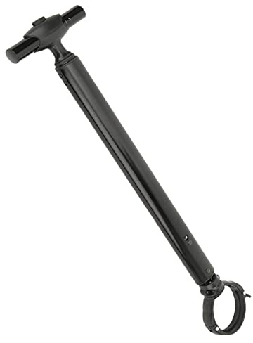 POENVFPO Ausgleichsrollerhalterung, Aluminium Teleskope Hoverboard Griffsteuer -Stent -Zubehör für Elektrische Selbstausgleichsrücker Ausbalancieren (Black)