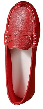 Bailarinas Mujer,Zapatos Mujer Comodos de Suela Blanda Ligero Color Liso Alpargarta Antideslizantes Casuales Mocasines de Piel Suave Moda Casual Oficina Zapatillas Casual Minimalistas Calzado
