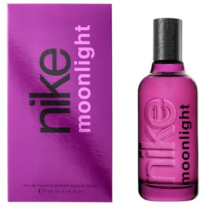NIKE - Moonlight Woman 100 ml, Colonia Mujer, Perfume Formato Líquido, Eau de Toilette Natural y Femenina, Aroma Oriental Vainilla, Fragancia Fresca y de Larga Duración