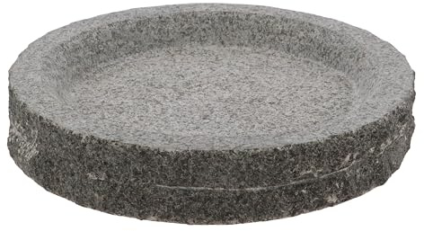 Vogeltränke Granit rund