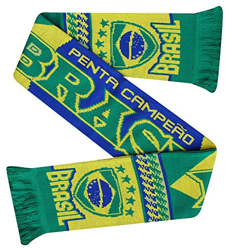 Brazil (Brasil World Cup Football Fans Scarf (100% Acrylic)