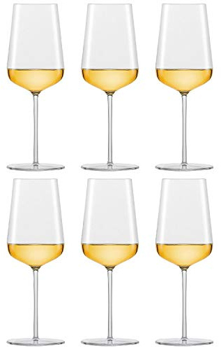 Schott Zwiesel Vervino Chardonnay Weißweinglas 6 Stück mit Moussierpunkt