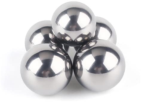 Impact test steel ball, 590g small solid steel ball 608g glass drop test solid steel ball, 590g-1000g bearing steel ball,1000g[1pcs]