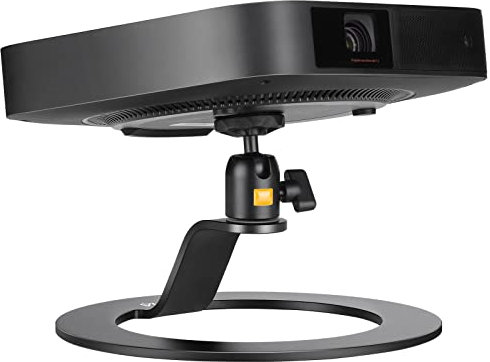 VIJIM Supporto per proiettore con supporto compatibile con testa sferica, regolazione angolare, supporto per proiettore da tavolo per Nebula, XGIMI, VANKYO, Epson,