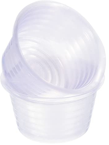 M METERXITY 10pz Fioriera Piattini - Plastica Rotondo Vaso Fiori Gocciolare Vassoi Applicabile a Esterno/Giardino (6 Pollici, Trasparente)