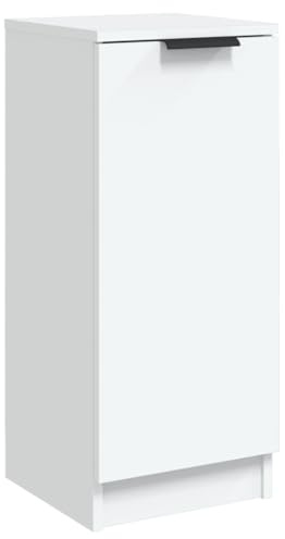 vidaXL Buffet Blanc 30x30x70 cm Bois d'ingénierie