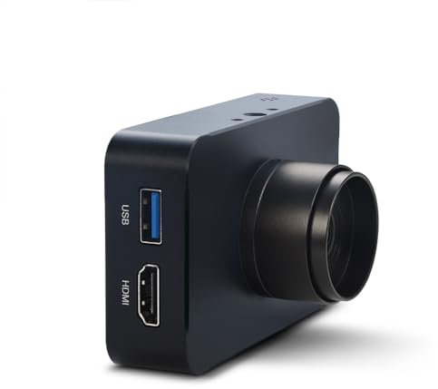 MOKOSE HDMI-Kamera, 12 MP, 1080P, USB, HD-Streaming-Webcam, Aufnahme 4K bei 30 fps, Industrie-CCS-Mount-Kamera, unterstützt Zeitraffer und Aufnahme von Fotos mit 3,2 mm ohne Verzerrung, manuelles