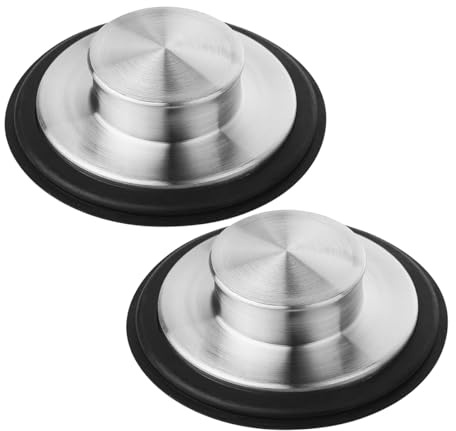 Namvo Bouchon pour canalisation d'évier Bouchon d'évier pour élimination des déchets Bouchon d'évier de Cuisine Bouchon pour canalisation Universel 3/8 Pouces de diamètre