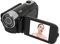 Appareil Photo Numérique 4K pour la Photographie et la Vidéo, Caméscope à écran Rotatif de 2,4 Pouces, Enregistreur Vidéo HD à Zoom 16X avec Lumière D'appoint, Appareil Photo