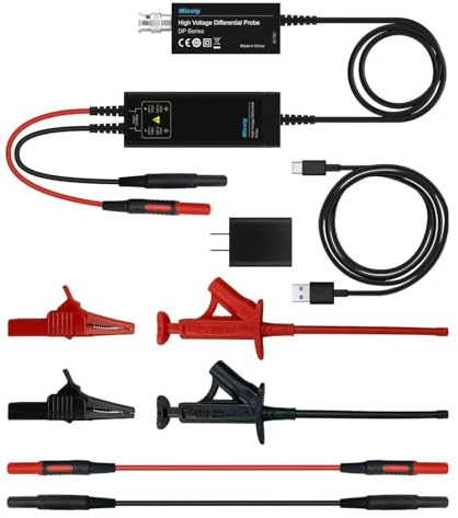 Micsig High Voltage Differential Probe DP/DP Series 300Mhz 400Mhz 500Mhz oscilloscopes Probe DP703/DP1503/DP3003 DP704/DP1504/DP3004 DP705/DP1505/DP3005(DP3003 300Mhz)