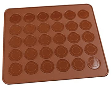 TOPBATHY Alfombrilla Antideslizante Molde De Silicona Para Hornear Macarrones Tapete Para Hornear Pasteles Capacidad Para Molde