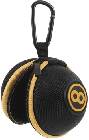 Kisangel Billard Queue Ball Tasche Mit Griff Tragetasche Für Billardkugeln Pool Zubehör Kompakte 7X7X2.6 Zoll Aufbewahrung Für Training Bälle Sicherer Transport
