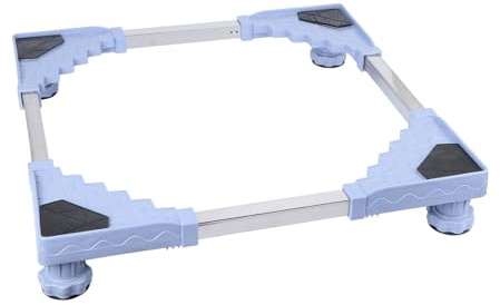 OKUMEYR Movable Adjustable Base Floor Stand Holder for Washing Machine Refrigerator Dryer Strong Feet Multifunctional Base