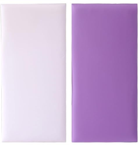 Tophacker Peel and Stick Headboard Upholstered Wall Panels for Twin, Queen and King 3D Anti Collision Wall Panel Reusable and Removable Padded Wall Panel for Bedroom