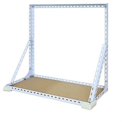 PC Tower Stand PC Tower Holder, Wall Mounted CPU, Sturdy Metal Frame, Hanging Host Case Bracket, Holds Up to 66Lbs, Easy to Install PC Stand for Carpet(60 * 20 * 55cm)