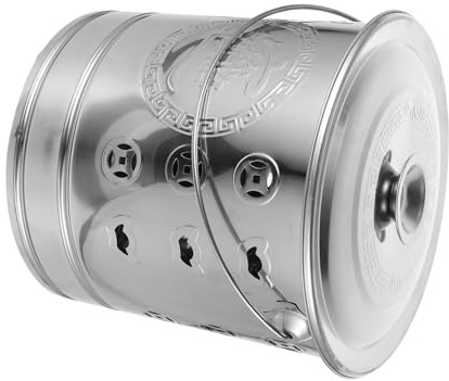 Verbrennungsanlage für den Außenbereich, Feuereimer für Papiergeld, Garten-Feuerstelle, langlebiges Metall-Design, ideal für sichere Entsorgung und Lagerfeuer im Hinterhof, einfach zu bedienen