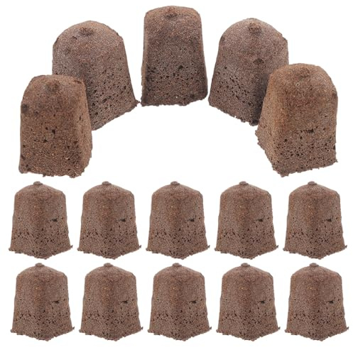 KAILIKETIY 40 Blocs de Semis Hydroponiques 2,5 Cm, Substrat de Croissance à Base de Charbon, Cube de Terreau pour Pépinière, Naturel et Jardinage sans Terre et Culture Hors-Sol