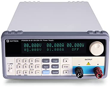 Fuente de alimentación, 3 0v 20a Fuente de alimentación programable profesional 0.00 1a 0.001v 0.001w Fuentes de alimentación ajustables de precisión de precisión de laboratorio de banca
