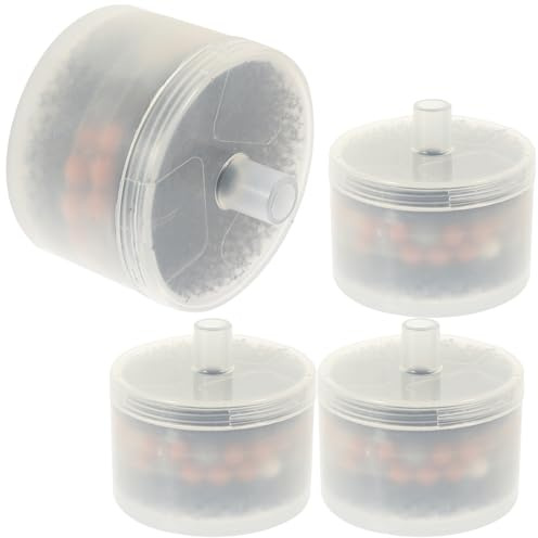 FOMIYES 4 Filtros para Bebederos Eléctricos de Gatos, Filtro de Fuente de Agua para Gatitos, Repuesto Plástico sin Algodón, Compatible Dispensadores Automáticos, Paquete de 4 Unidades