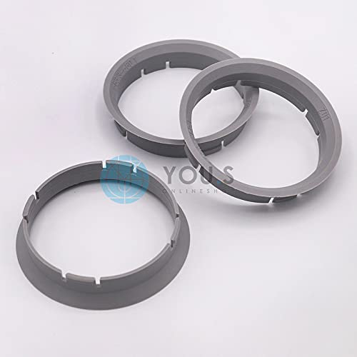 3 x ZENTRIERRINGE DISTANZRING für ALUFELGEN Z01 63,3-60,1 mm Alutec Anzio Rial