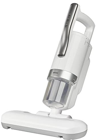 Iris Ohyama, Aspirapolvere antiacaro/allergene, 600 W, tecnologia Cyclone Stream, 14.000 vibrazioni/minuto, Per materassi, divani e altri tessuti - Power Quilt Cleaner IC-FAC4 - Bianco