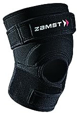 Zamst JK-2 Rodillera Deportiva - Rodillera de Compresión para Hombres y Mujeres con Almohadilla de Presión para Aliviar el Dolor y Dar Soporte Bajo la Rótula, para Saltos y Dolores de Crecimiento - S