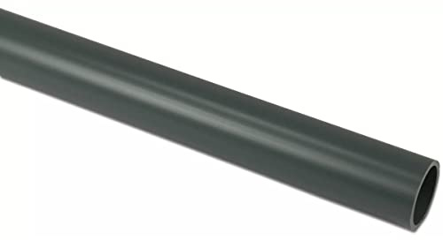 Druckrohr Ø 32 x 1,6 mm (PN10) Länge 1,00 m glatt, PVC-U grau - 7021853