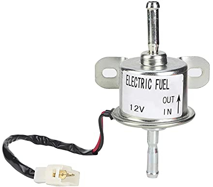 VOBOR 12V Kraftstoffpumpe, 129612-52100 kraftstoffförderpumpe kompatibel mit Y-anmar 3TN100L 3TNV88 4TNV84 4TNV88 4TNV94 4TNV98 Motor