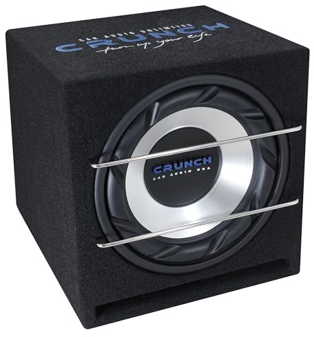 Crunch CRB350-30 cm (12) ​Single-Bassreflex-Auto-Subwoofer-System - 700Watt max Car-Audio Unlimited