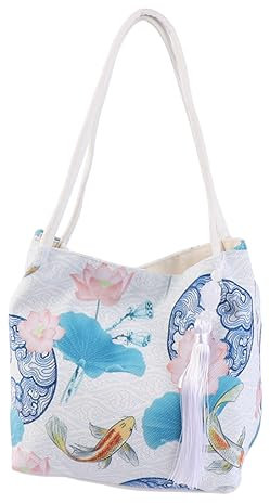 OATIPHO 1stück Mini Schultertasche Mit Fischdruck Vintage-design Praktischer Cross-body Pouch Für Alltag Gefertigt Für Modebewusste