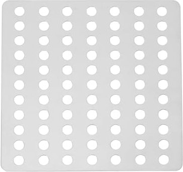 Be In Your Mind 1Pz 304 Acciaio Inossidabile Doccia Scarico Copertura 150x150x1mm Quadrato Scarico Protezione Per Fermare Le Foglie Impediscono Scarichi Grondaie Dal Bloccare Scarico Esterno Copertura