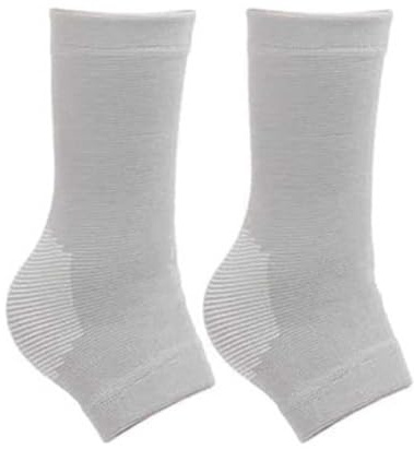HINNVCL Chaussettes de compression en bambou - Manchons de compression pour cheville - Pour sports d'intérieur et d'extérieur - Pour fasciite plantaire, soutien de la voûte plantaire, gonflement du
